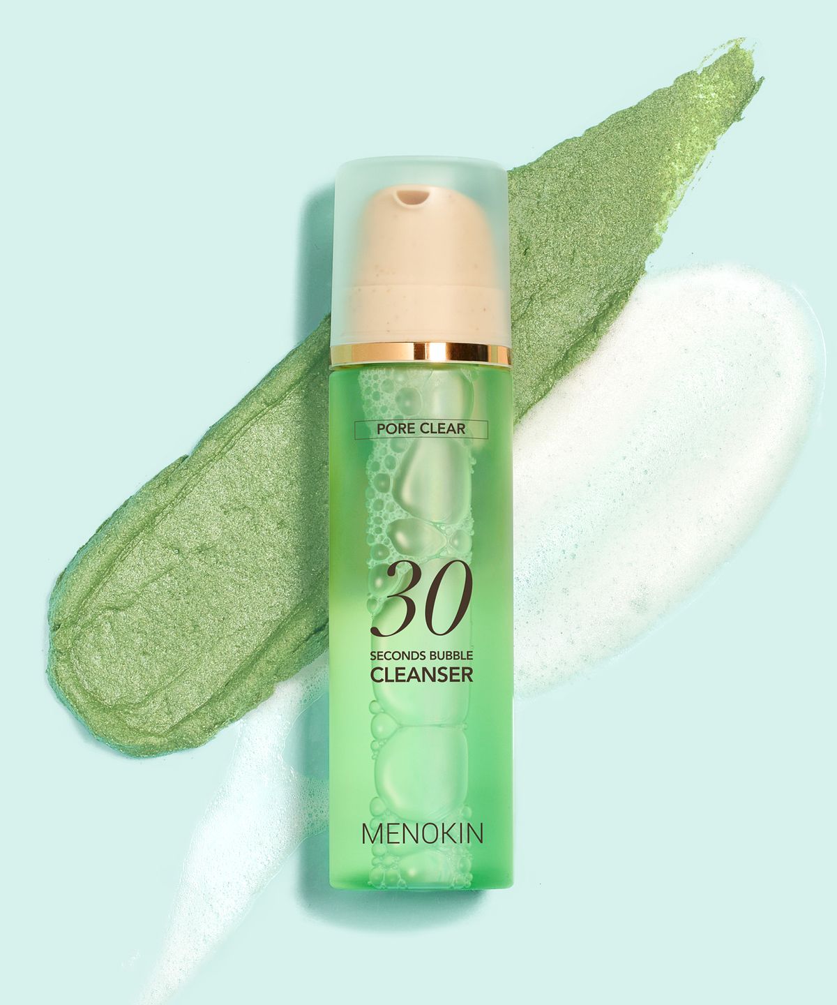 메노킨(MENOKIN) 30초 버블 클렌저 포어 클리어 150ml