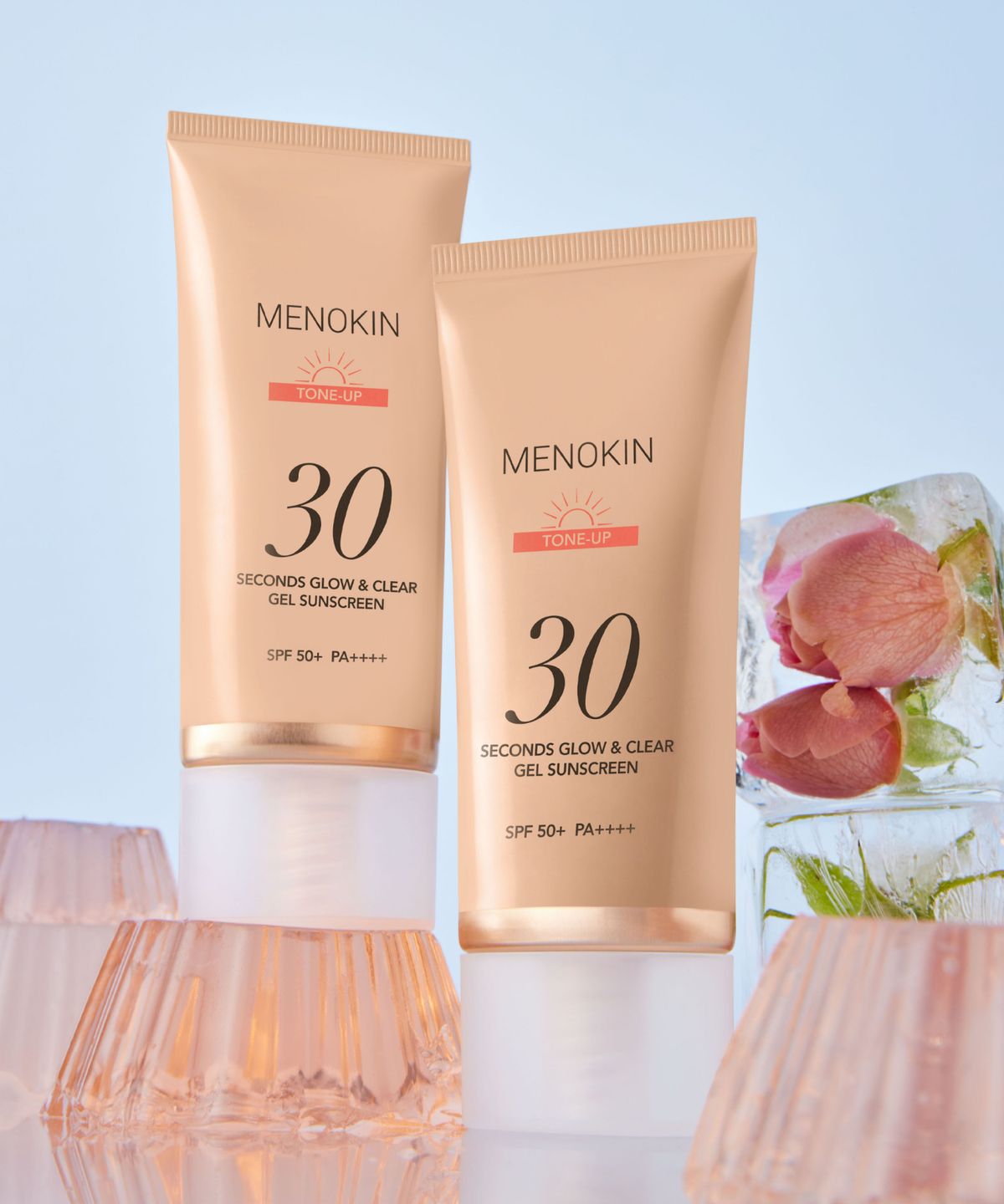 메노킨(MENOKIN) 30초 글로우 앤 클리어 젤 선스크린 톤업 50ml