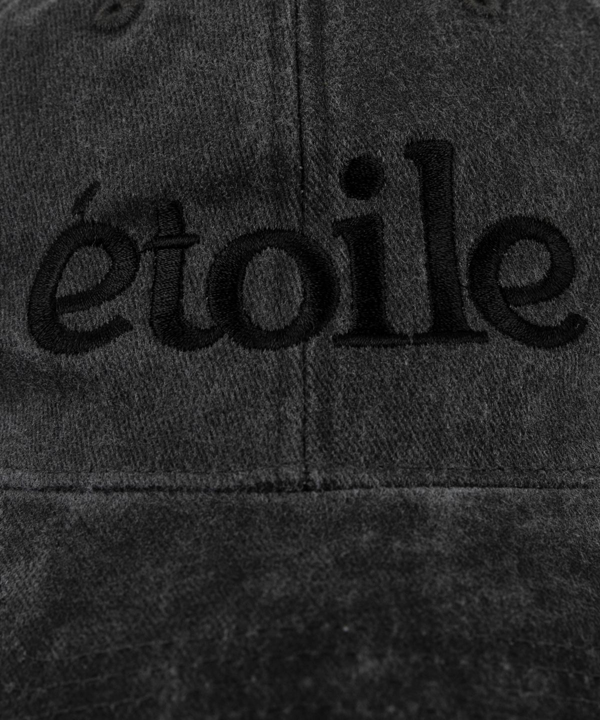 윅(WICK) etoile 스톤 워시드 볼캡-차콜