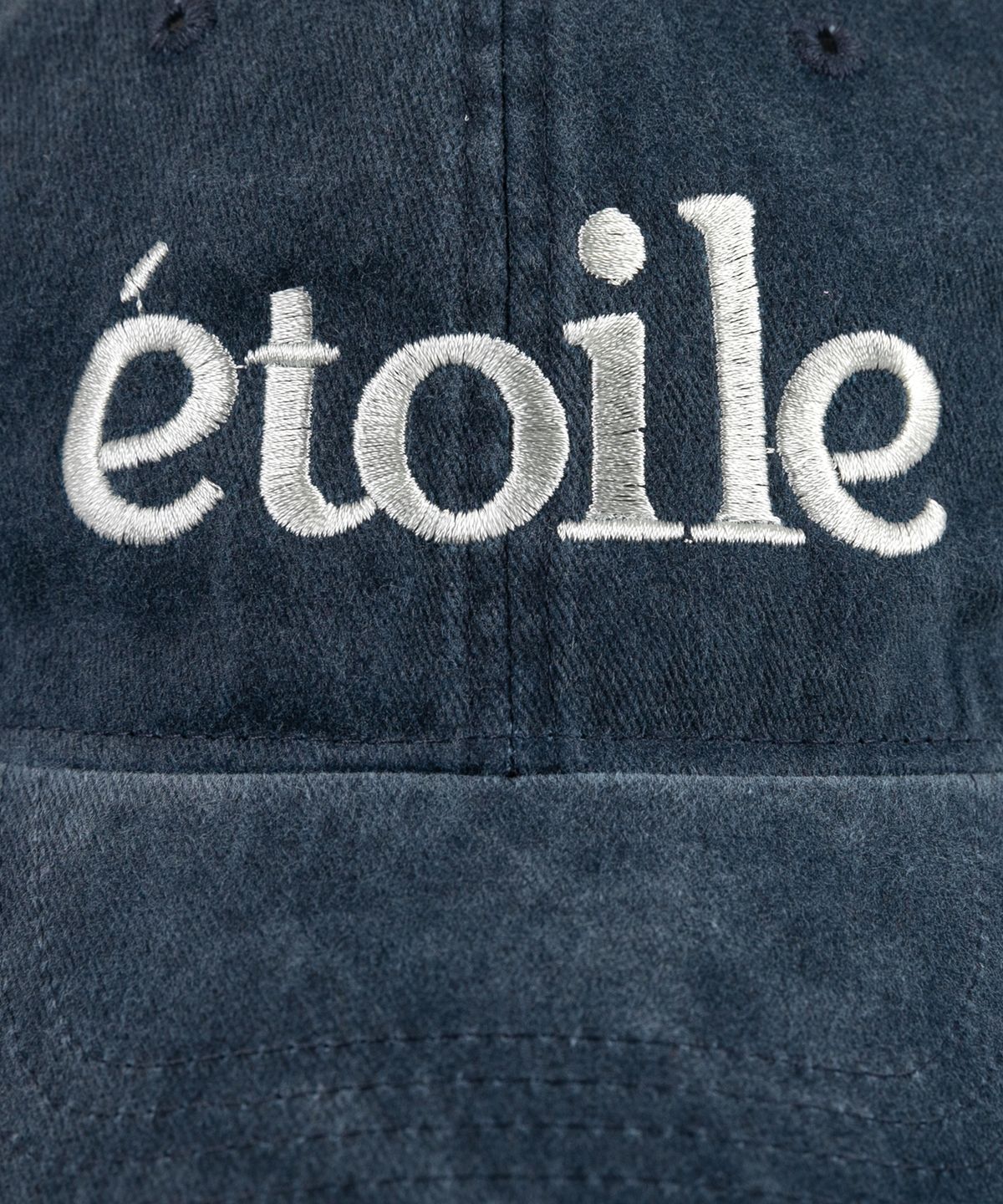 윅(WICK) etoile 스톤 워시드 볼캡-네이비