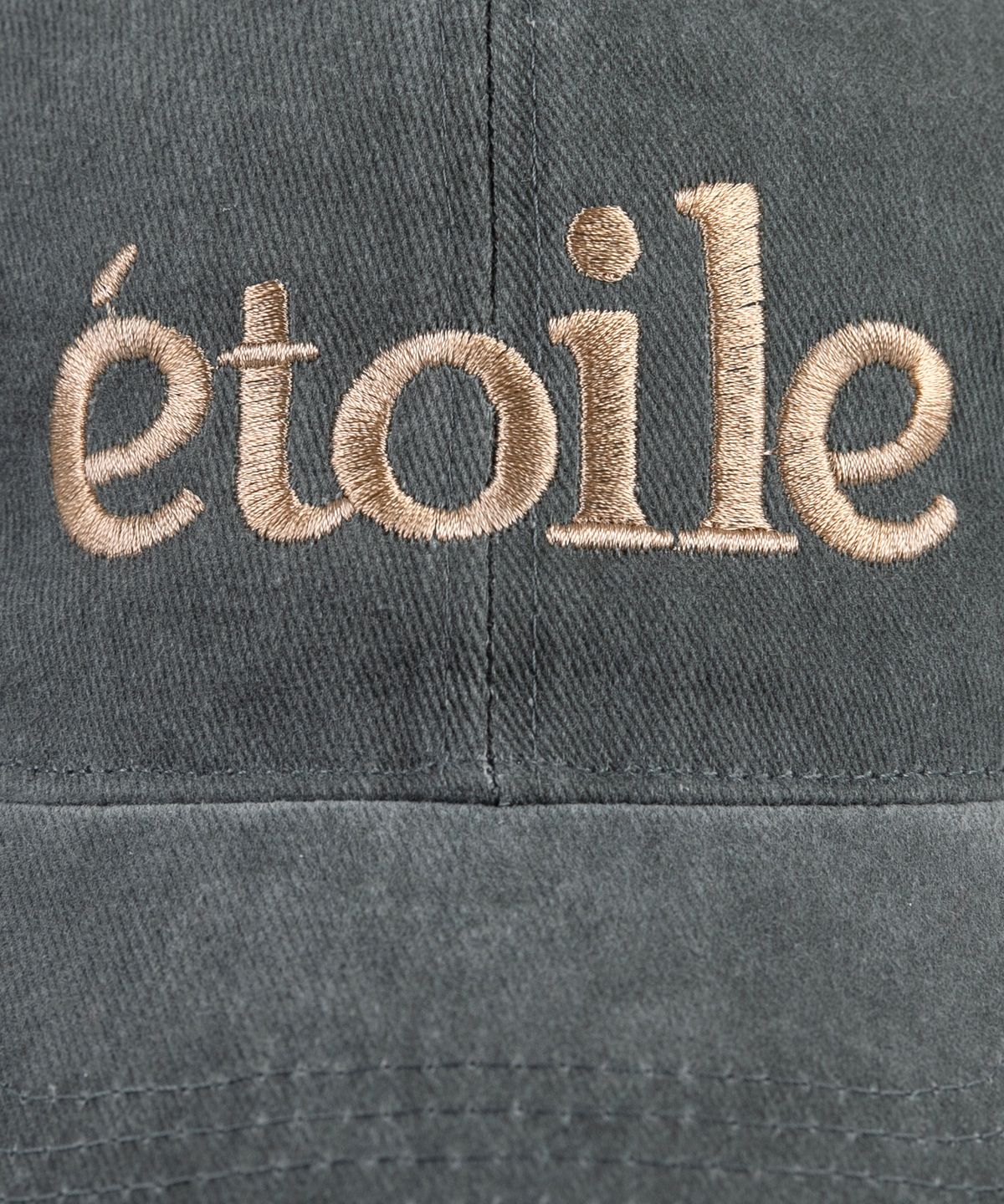 윅(WICK) etoile 스톤 워시드 볼캡-그레이