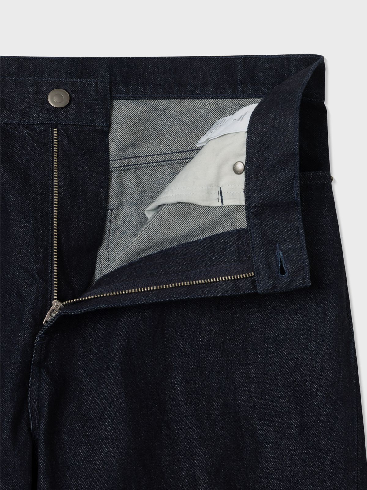 아틀리에 델디오(ATELIER DELDIO) 원워시 데님 와이드 팬츠 (INDIGO)