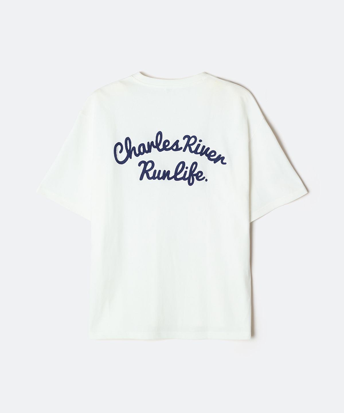 스파오(SPAO) CHARLES 체인자수 반팔티_SPRPG24C61