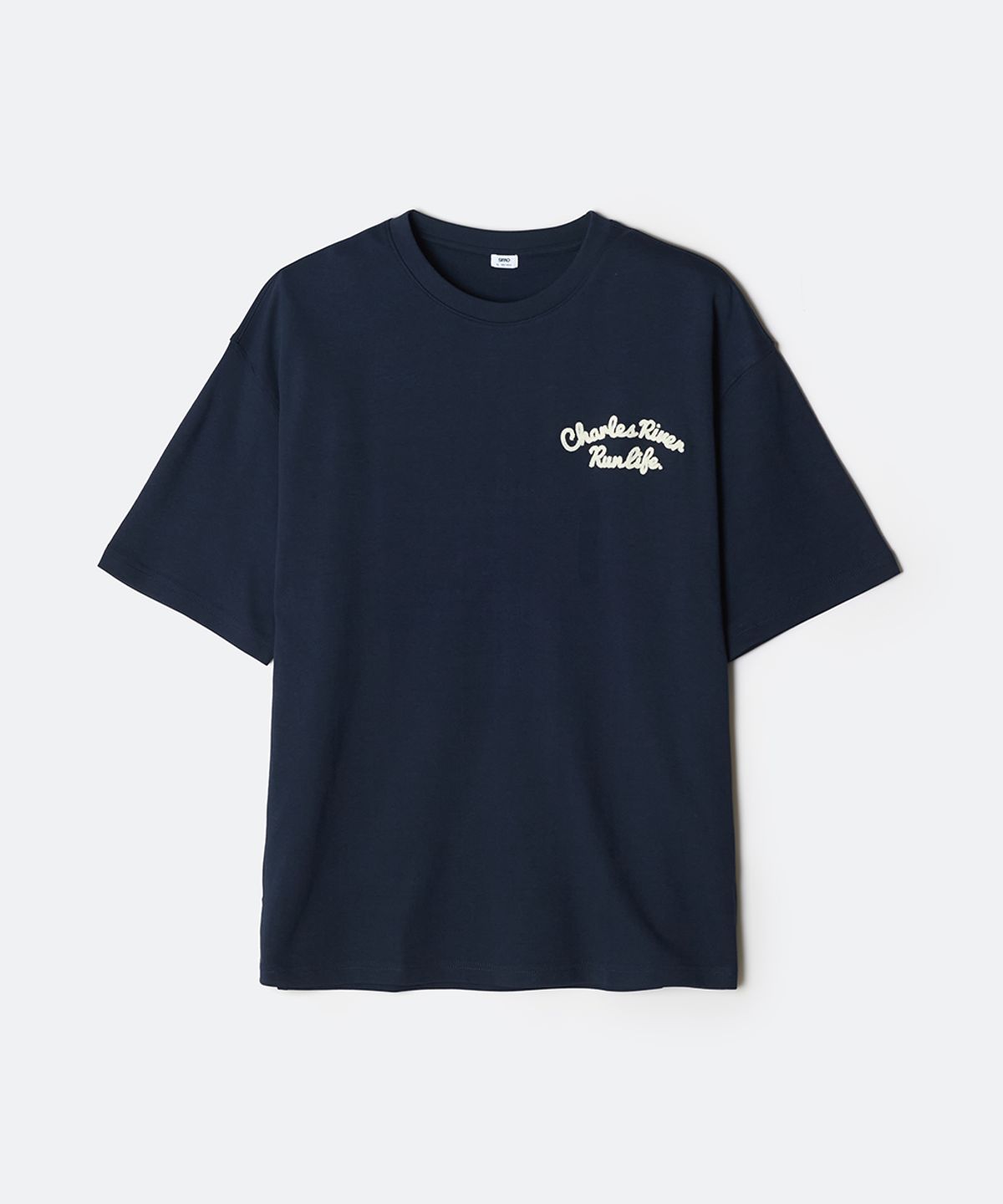 스파오(SPAO) CHARLES 체인자수 반팔티_SPRPG24C61