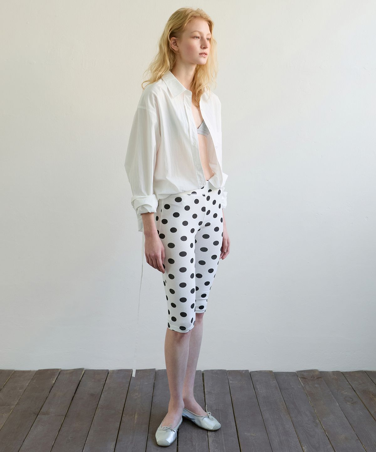 아옵트(AOPT) CAPRI RIBBED LEGGINGS - DOT