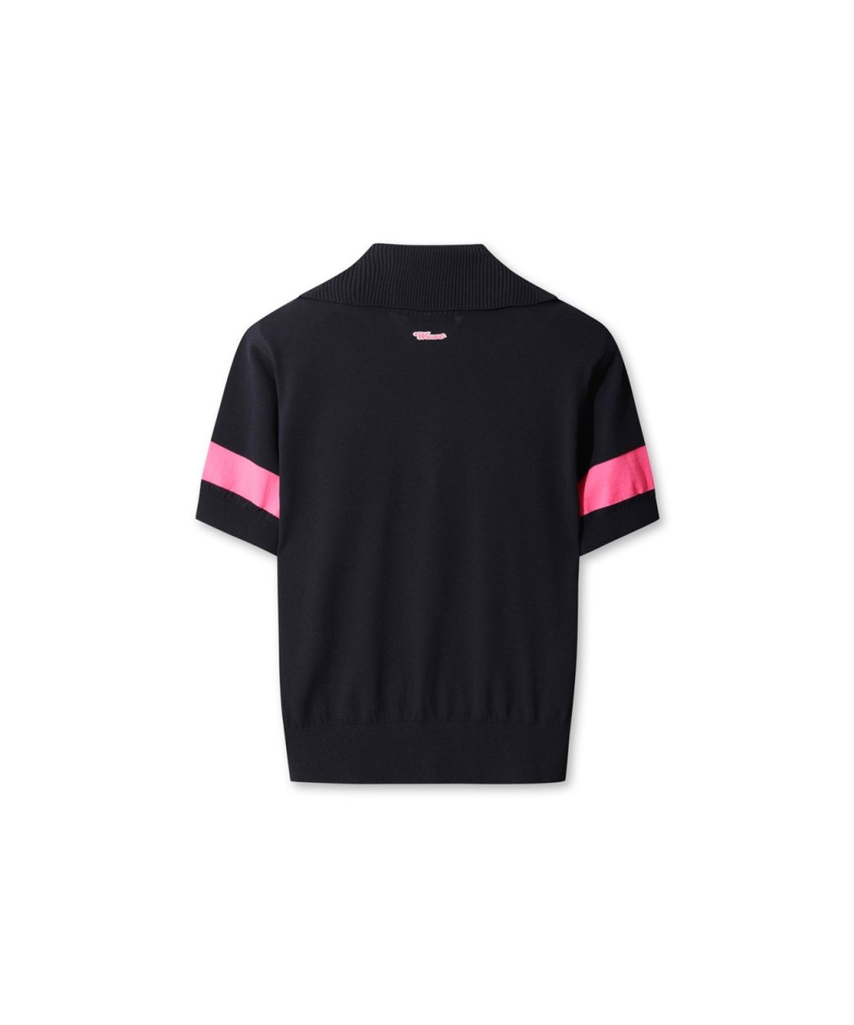 왁(WAAC) Big Collar Quarter-zip Sweater WWWAM26201NYD