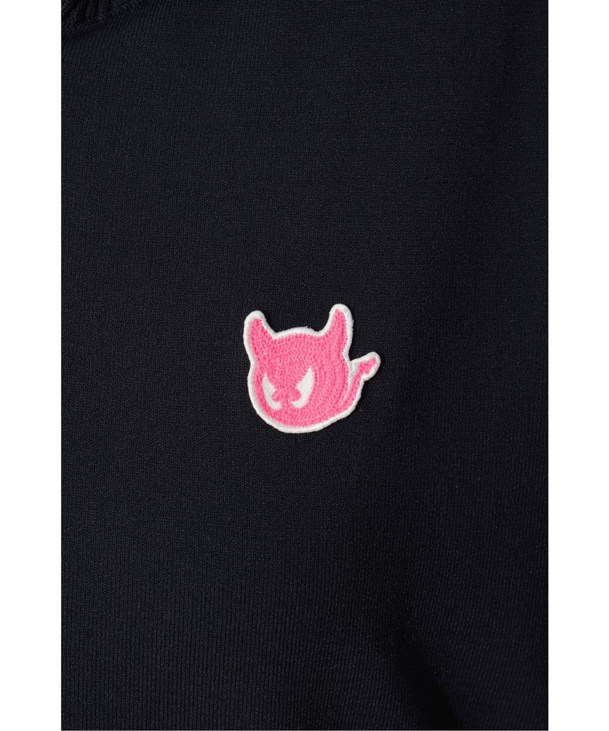 왁(WAAC) Big Collar Quarter-zip Sweater WWWAM26201NYD