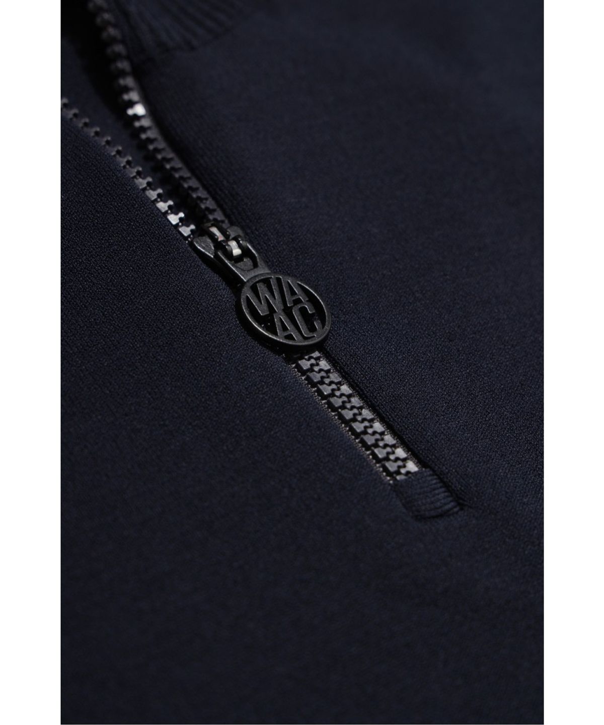 왁(WAAC) Big Collar Quarter-zip Sweater WWWAM26201NYD
