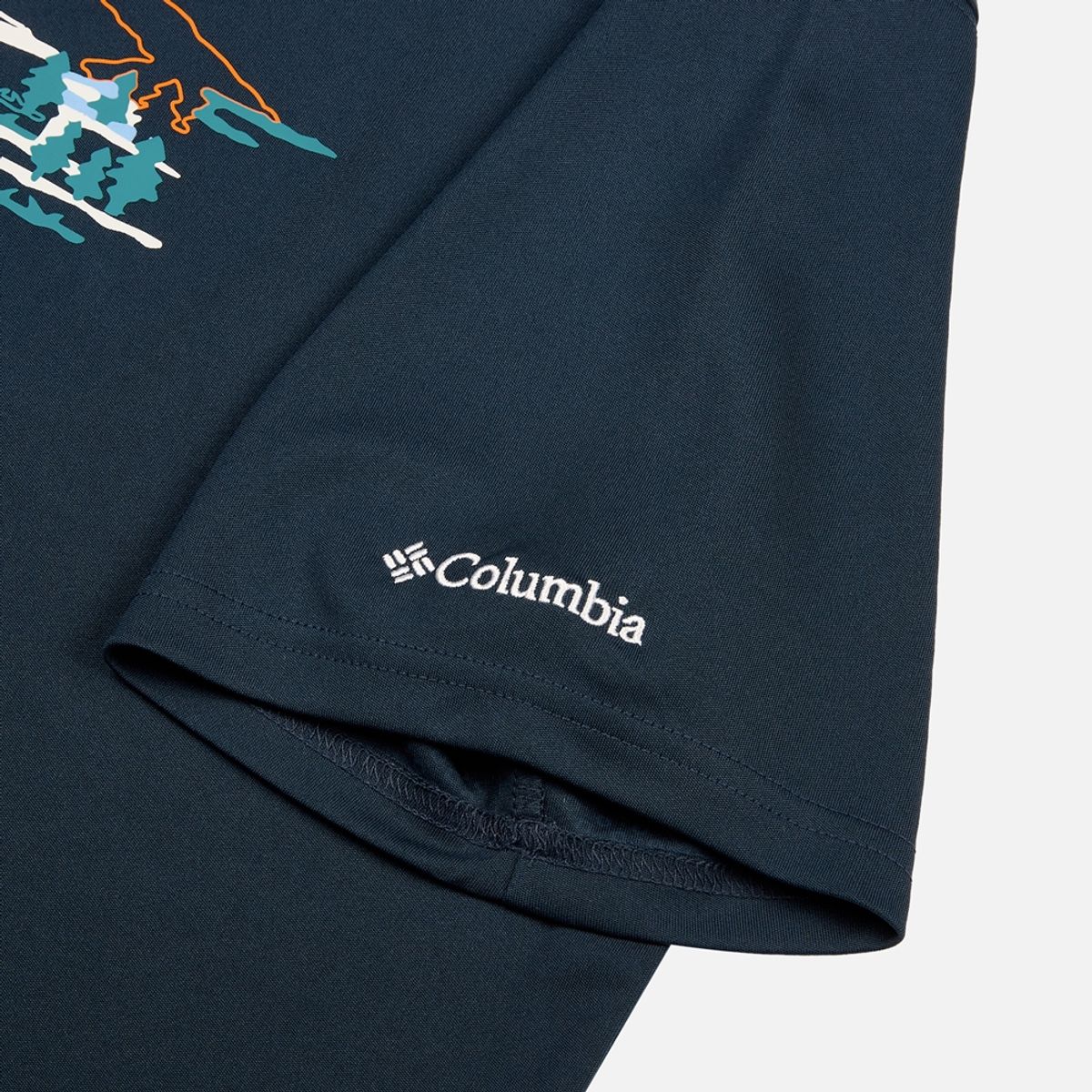 컬럼비아(COLUMBIA) 남성 레이크 애로우헤드 그래픽 반팔 티셔츠