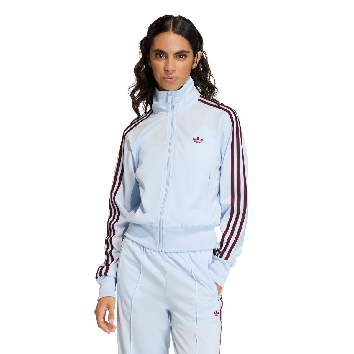 아디다스(ADIDAS) 파이어버드 클래식 트랙탑 - 크리스탈스카이:마룬 / KC6574