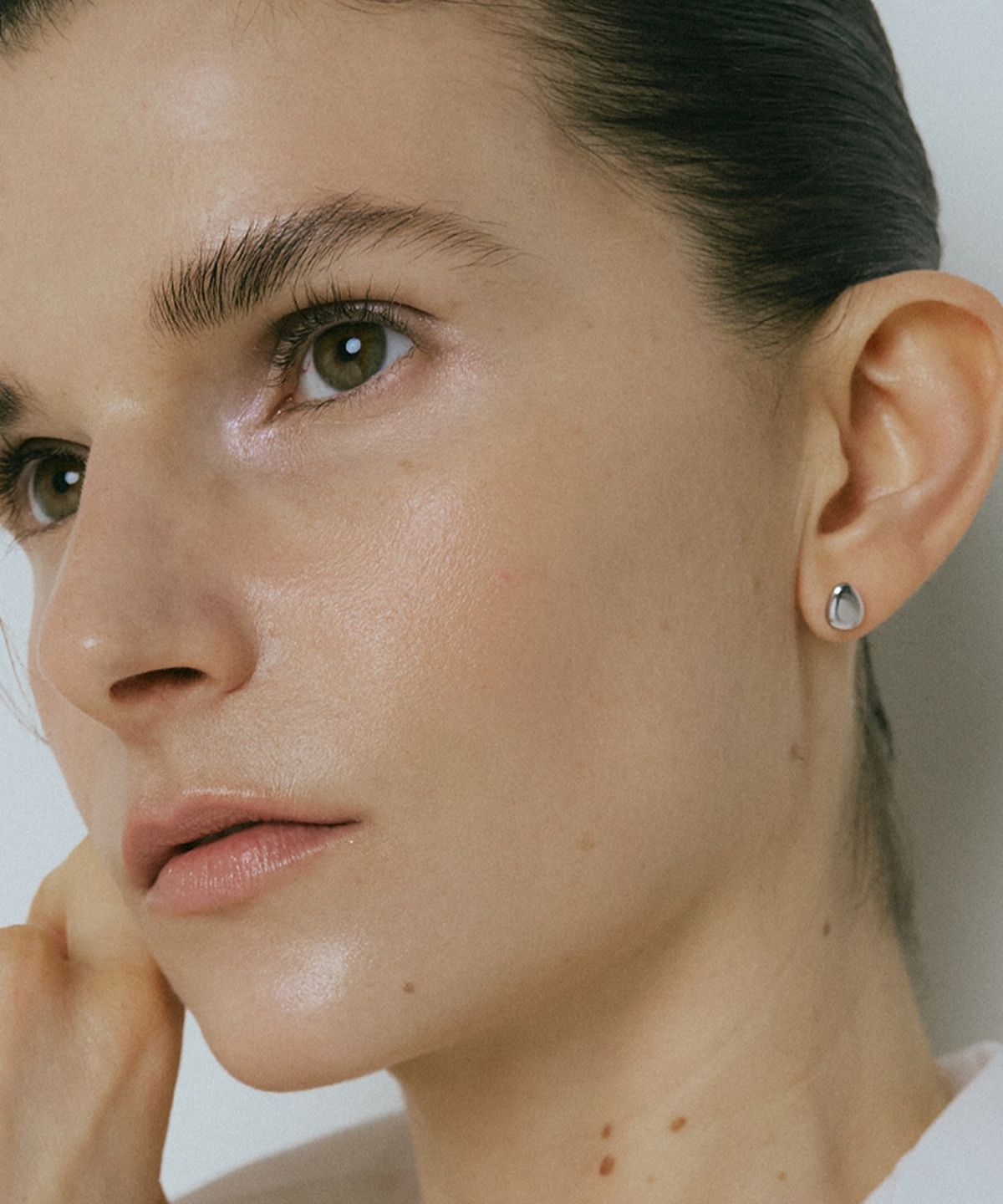 벤앤쿠(VENANDQU) [925 Silver] 1900. Pebble earring