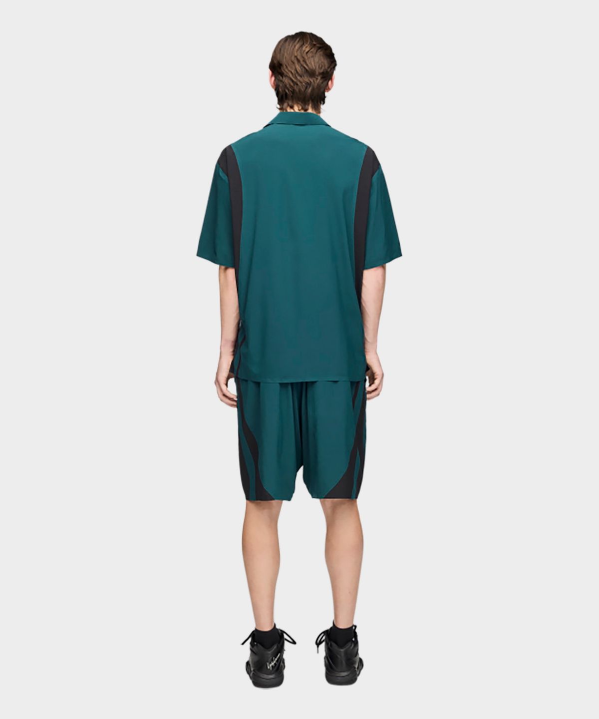와이쓰리(Y-3) (M) 울트라라이트 우븐 셔츠 그린 M LT WOV SHIRT AURORA IVY
