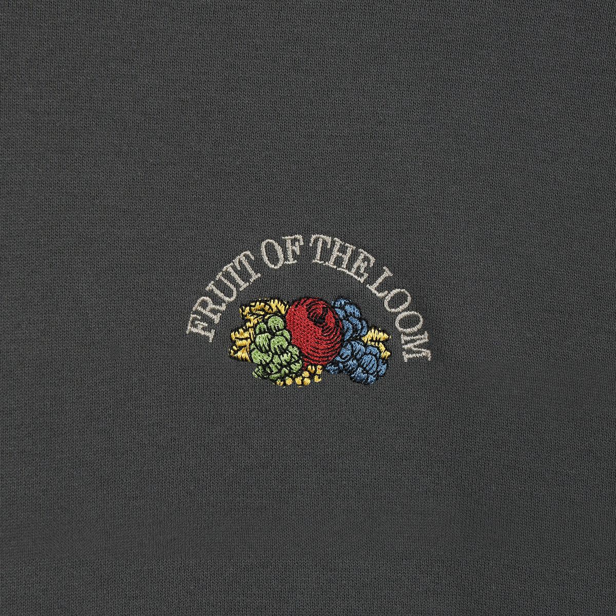 프룻오브더룸(FRUIT OF THE LOOM) 피그먼트 베이직 후드티(CHARCOAL GREY)