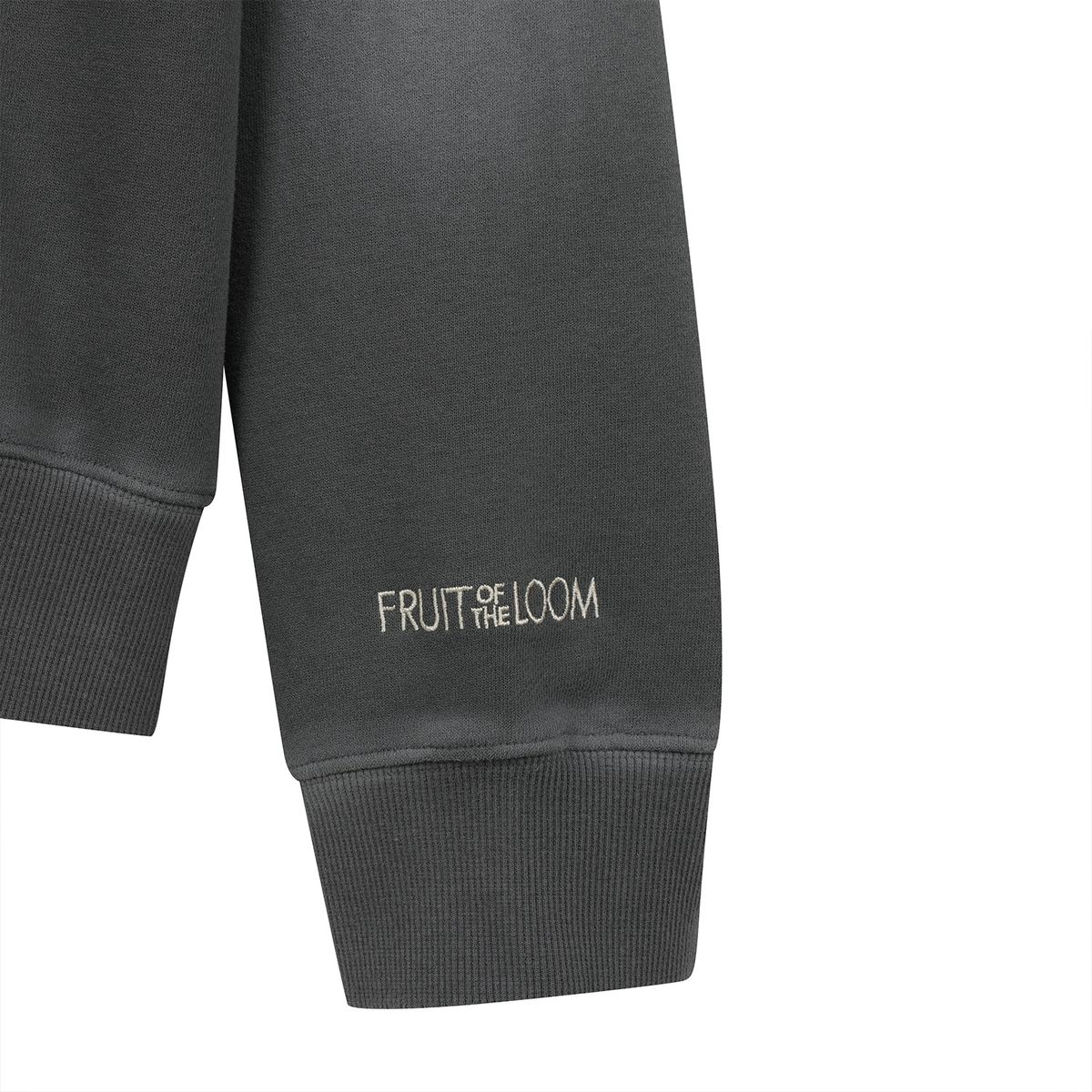 프룻오브더룸(FRUIT OF THE LOOM) 피그먼트 베이직 후드티(CHARCOAL GREY)