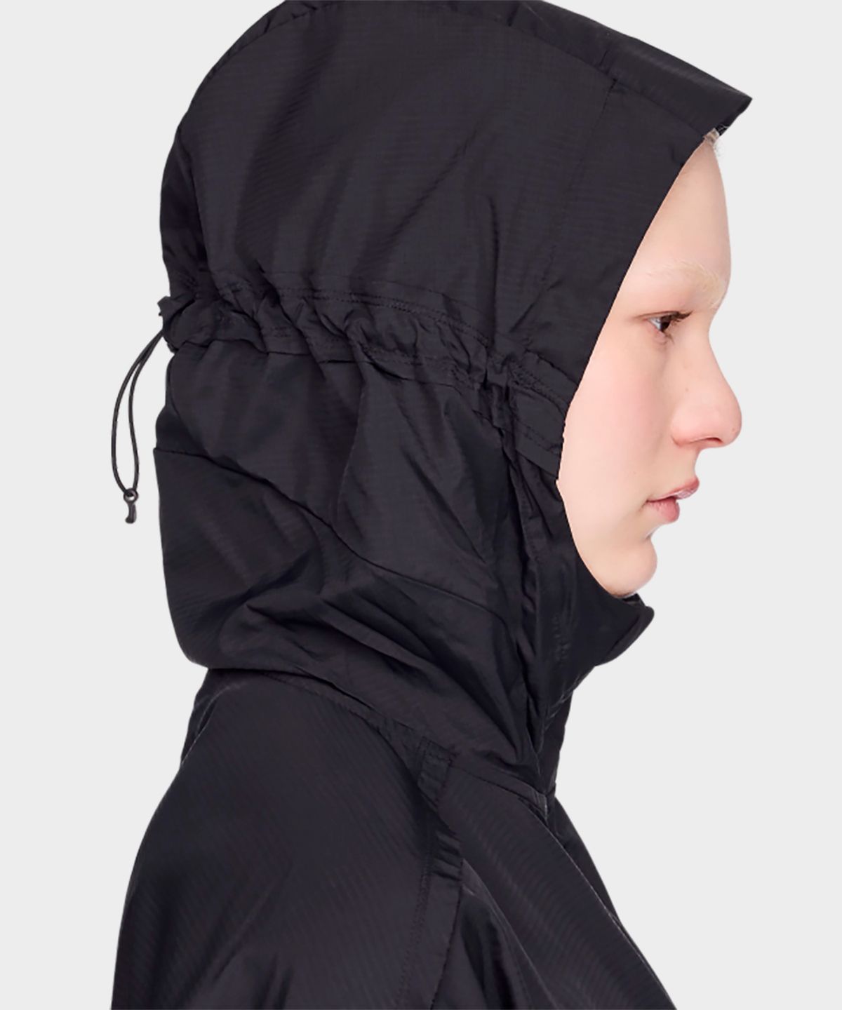 와이쓰리(Y-3) (W) W 러닝 로우 컷 재킷 블랙 W RUN JKT RC BLACK