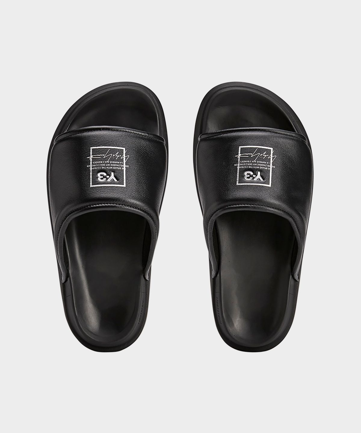 와이쓰리(Y-3) (U) 슬라이드 블랙 Y-3 SLIDE BLACK