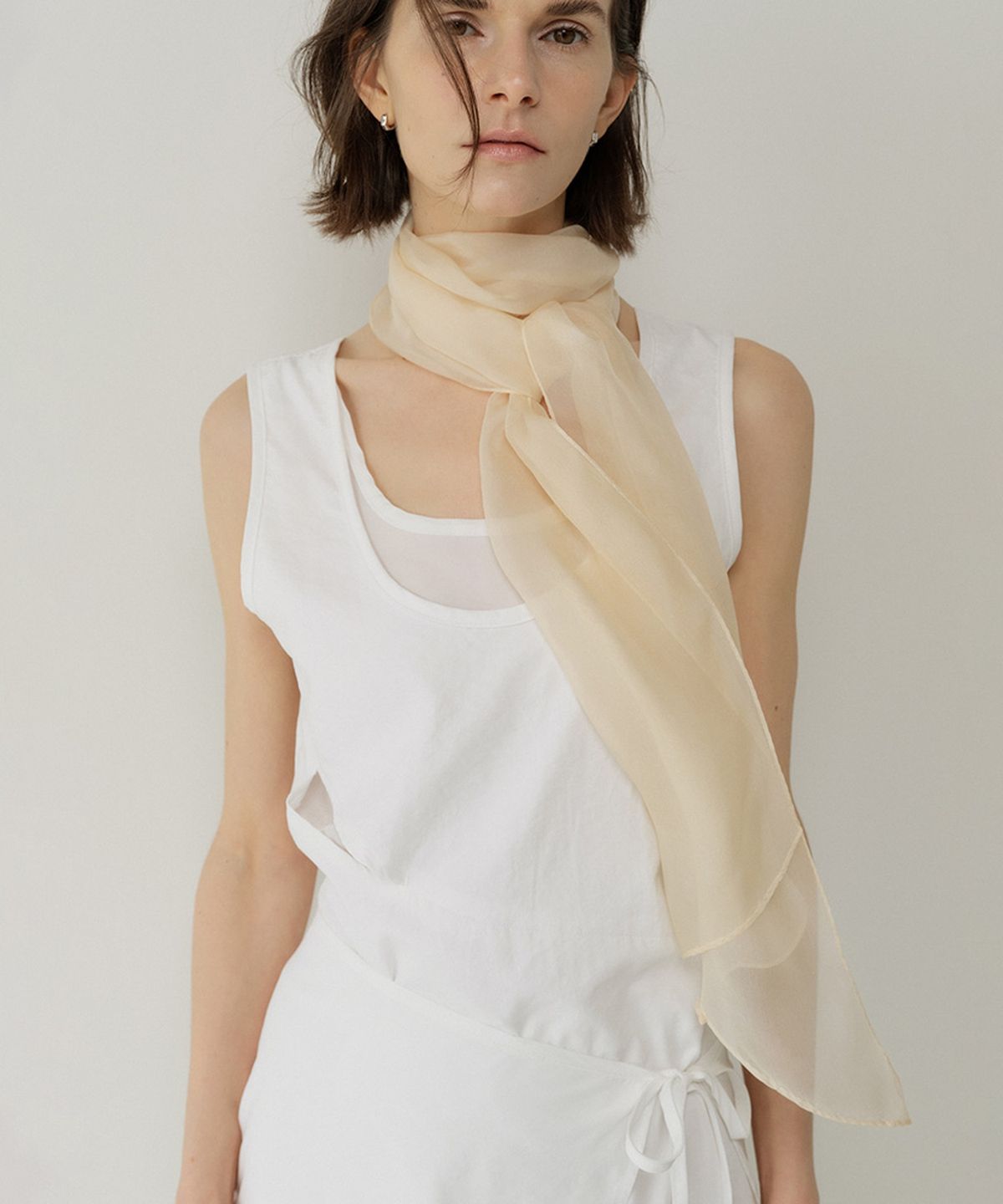 벤앤쿠(VENANDQU) Silk Scarf-Breeze (5color)