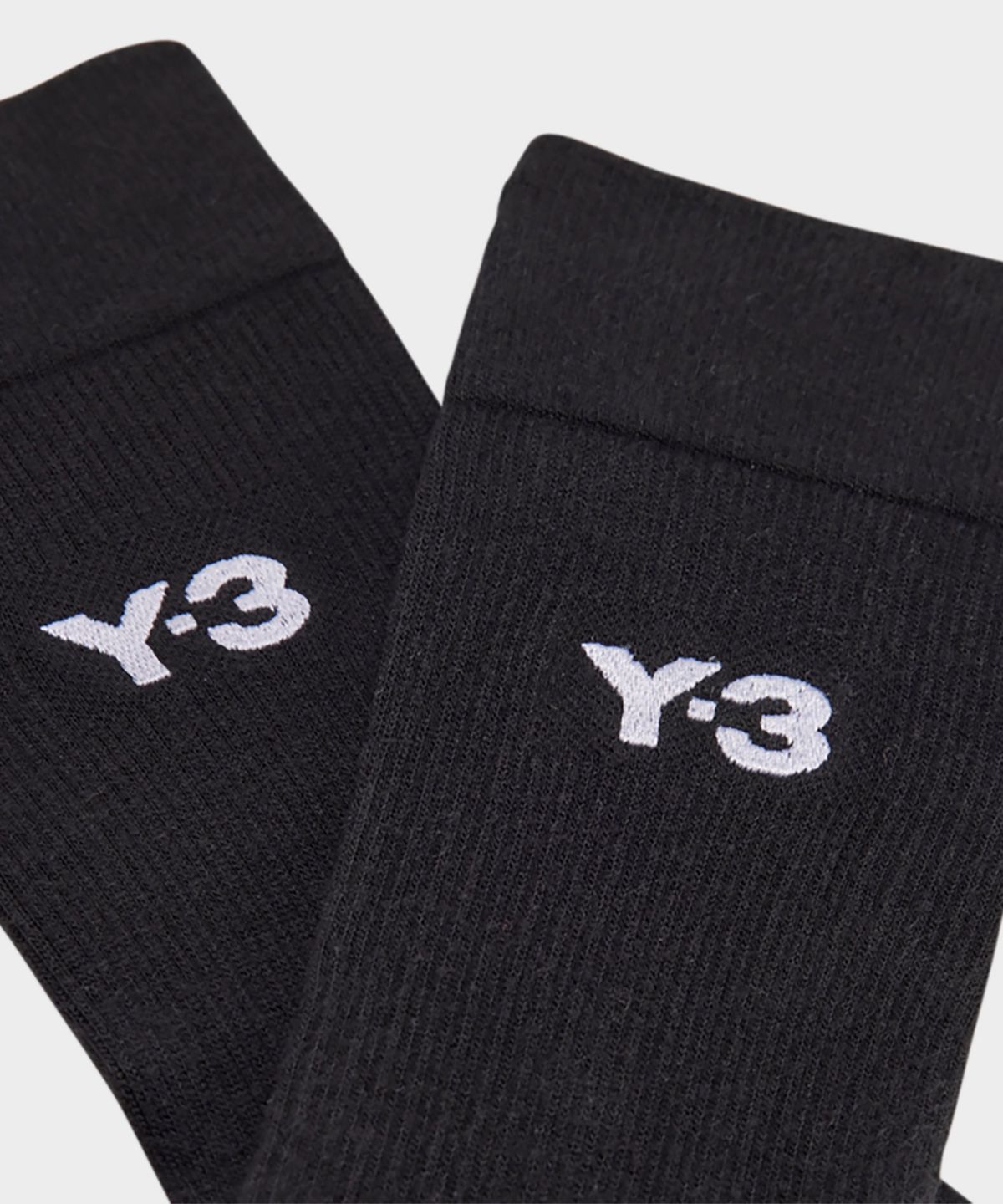와이쓰리(Y-3) (U) 클래식 크루 삭스 블랙 Y-3 CL SOCK CRE BLACK
