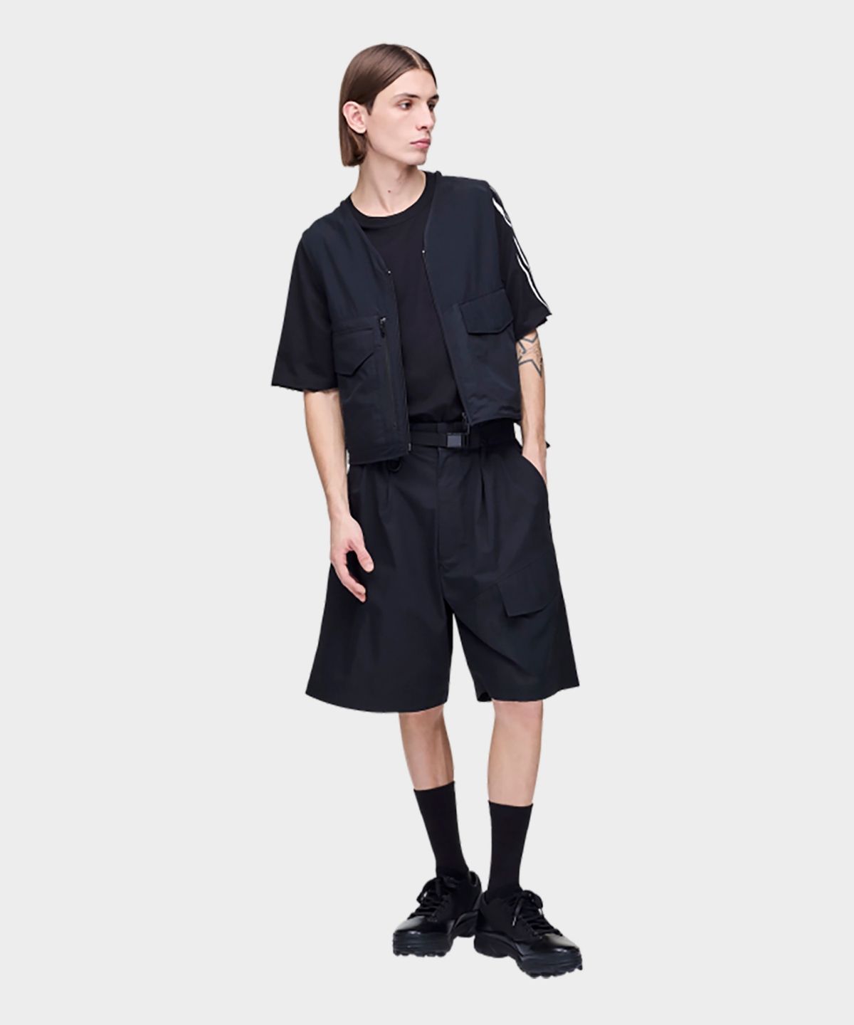 와이쓰리(Y-3) (M) 택티컬 유틸리티 베스트 블랙 TACT UT VEST BLACK