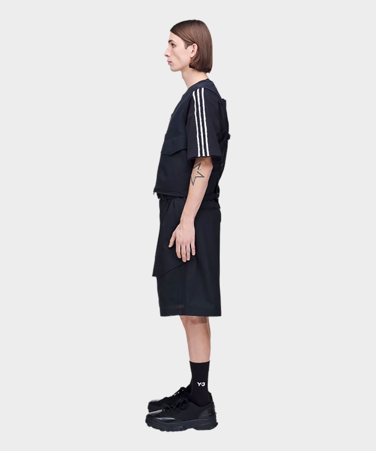 와이쓰리(Y-3) (M) 택티컬 유틸리티 베스트 블랙 TACT UT VEST BLACK