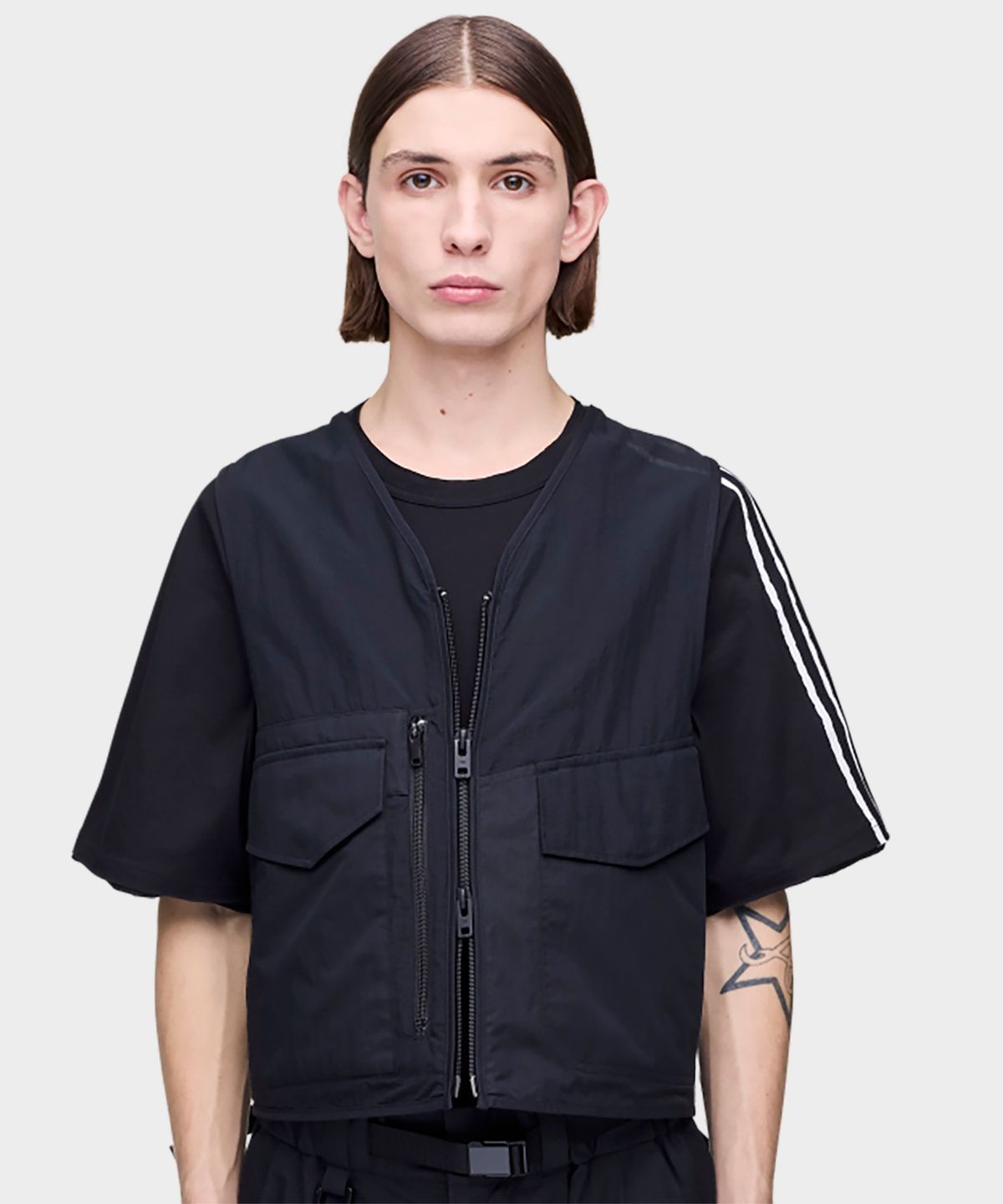 와이쓰리(Y-3) (M) 택티컬 유틸리티 베스트 블랙 TACT UT VEST BLACK