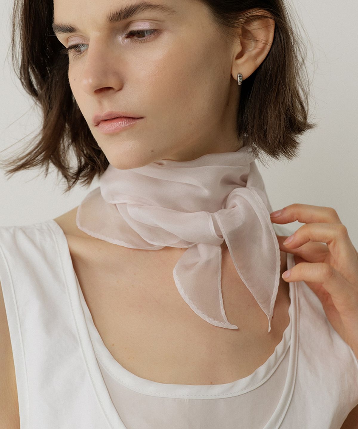 벤앤쿠(VENANDQU) Silk Scarf-Breeze Petit (5color)