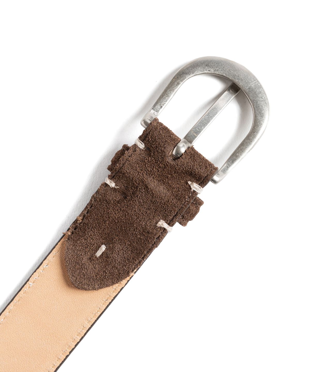 와일드 브릭스(WILD BRICKS) W25 SUEDE DRESS BELT (dark brown)