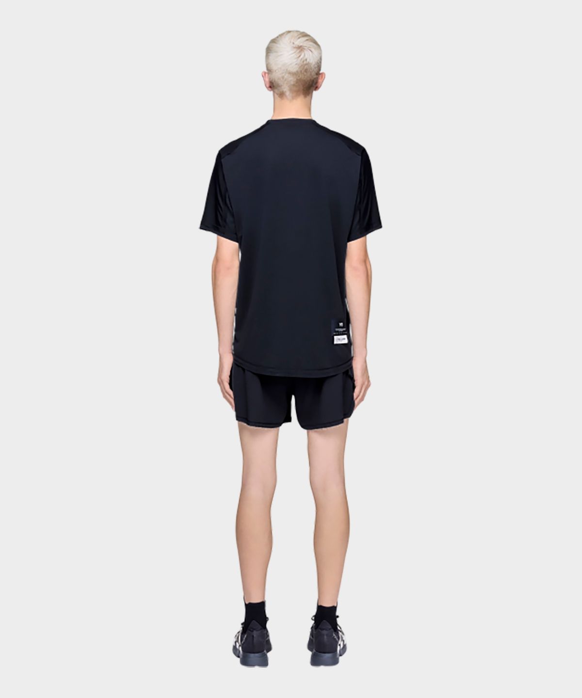 와이쓰리(Y-3) (M) 러닝 숏 슬리브 티셔츠 블랙 M RUN SS TEE RC BLACK