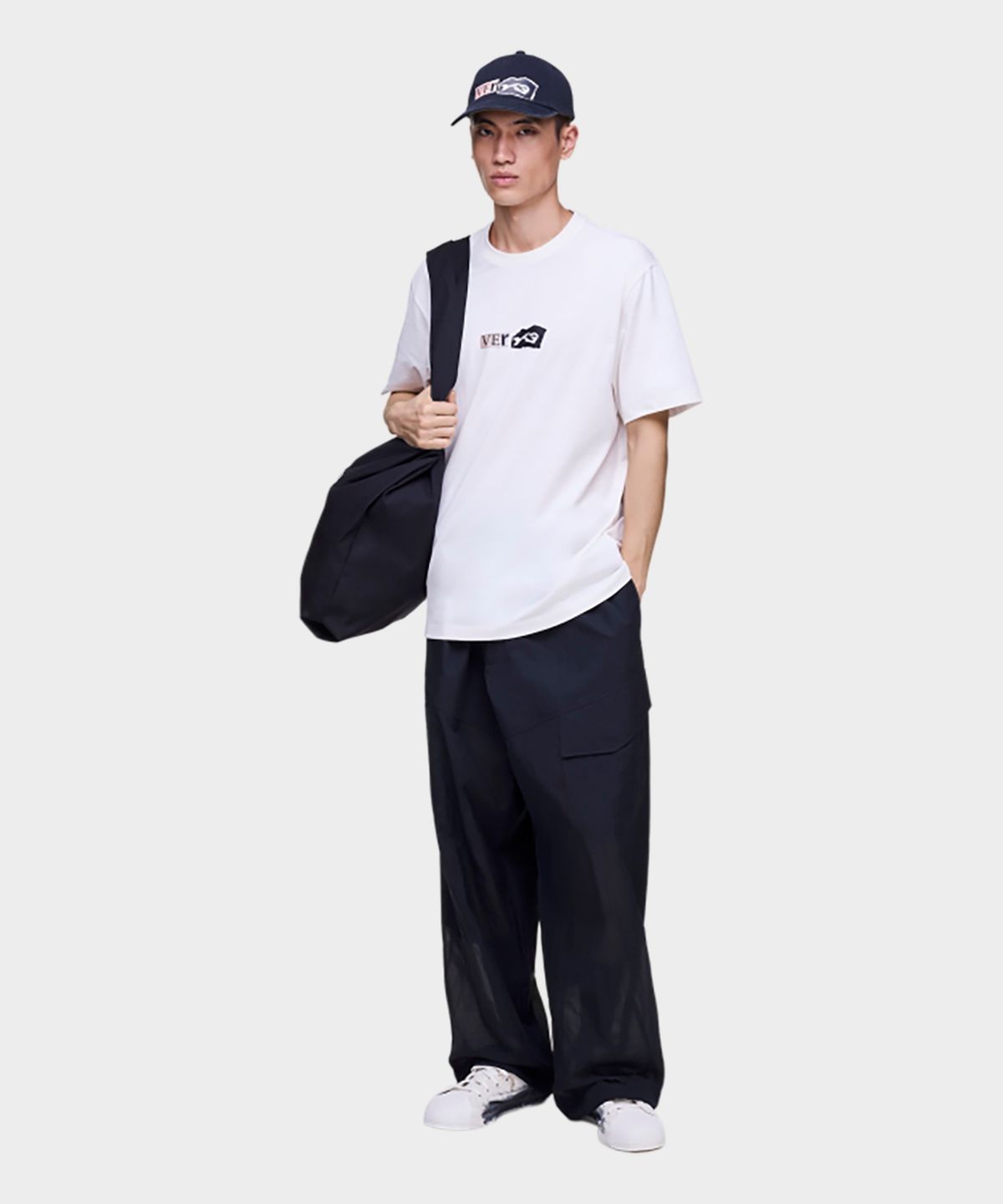 와이쓰리(Y-3) (U) VERY-3 숏 슬리브 티셔츠 화이트 VERY-3 SS TEE CHALK WHITE