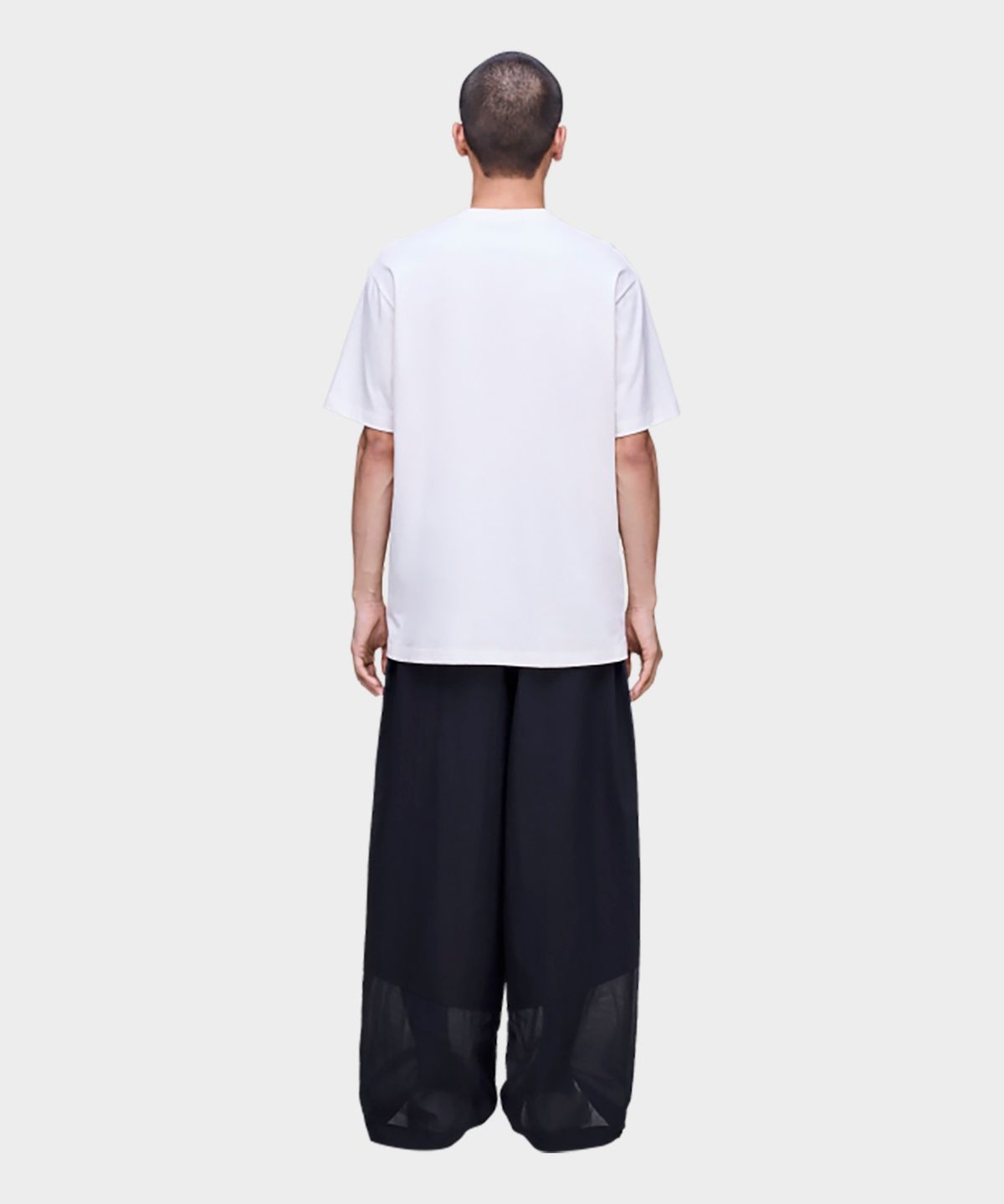 와이쓰리(Y-3) (U) VERY-3 숏 슬리브 티셔츠 화이트 VERY-3 SS TEE CHALK WHITE