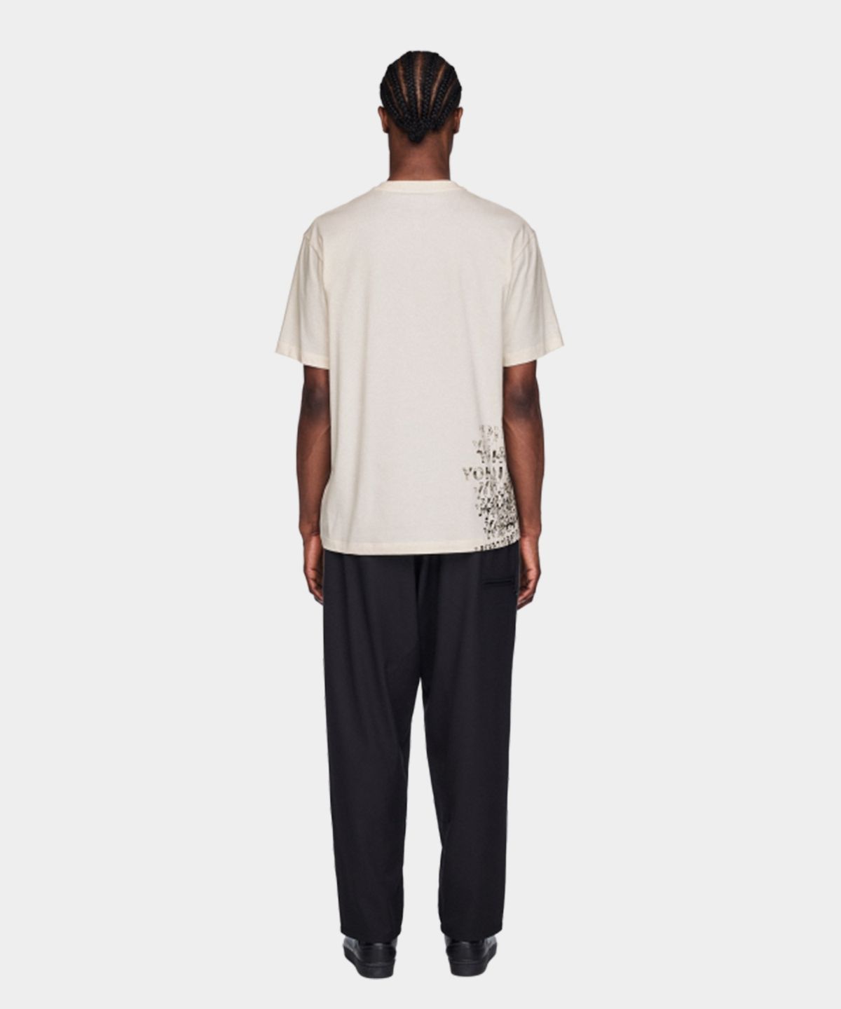 와이쓰리(Y-3) (U) GFX 숏 슬리브 티셔츠 화이트 GFX SS TEE CHALK WHITE
