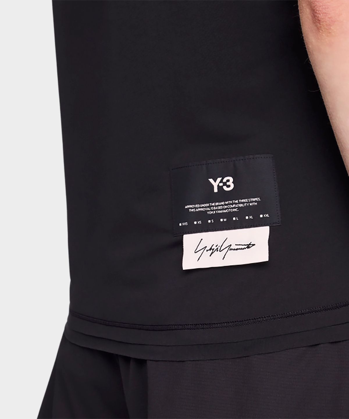 와이쓰리(Y-3) (W) W 러닝 숏 슬리브 티셔츠 블랙 W RUN SS TEE RC BLACK