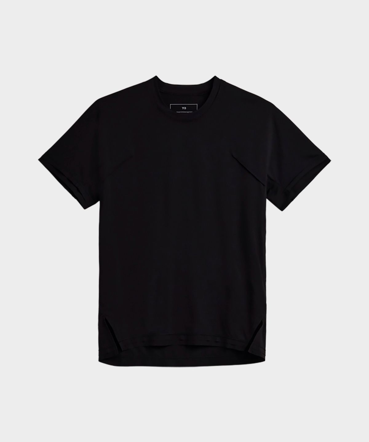 와이쓰리(Y-3) (W) W 러닝 숏 슬리브 티셔츠 블랙 W RUN SS TEE RC BLACK