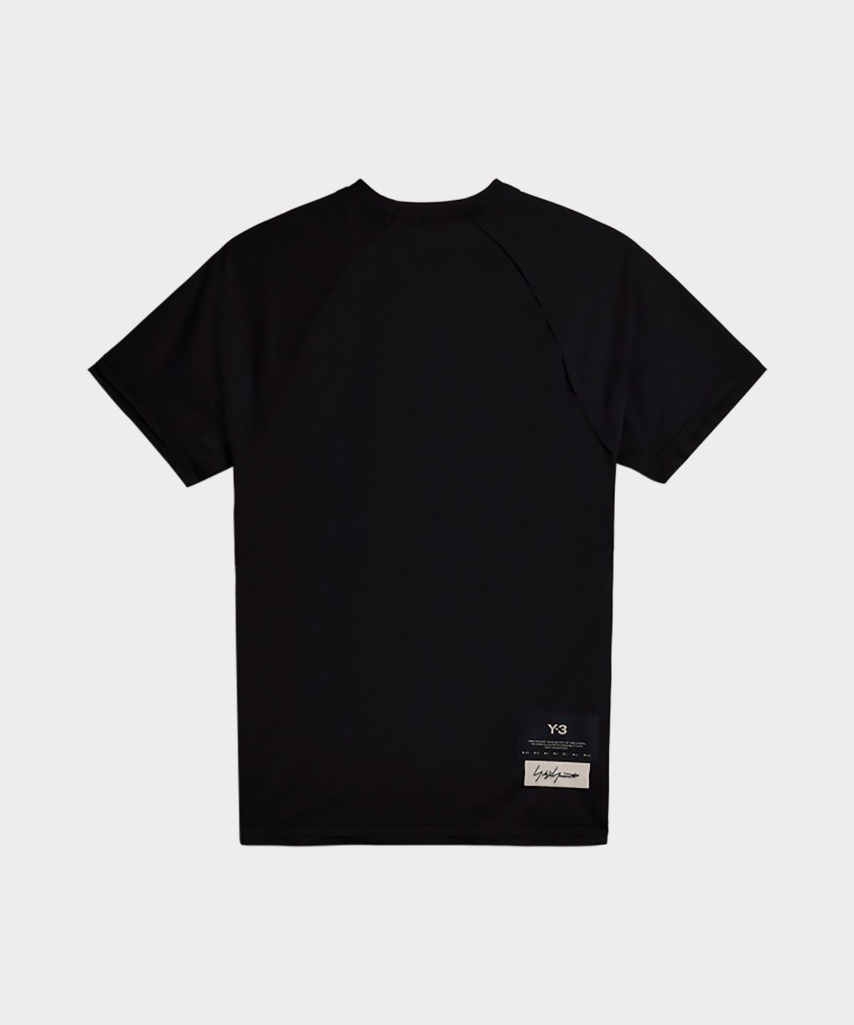 와이쓰리(Y-3) (W) W 러닝 숏 슬리브 티셔츠 블랙 W RUN SS TEE RC BLACK