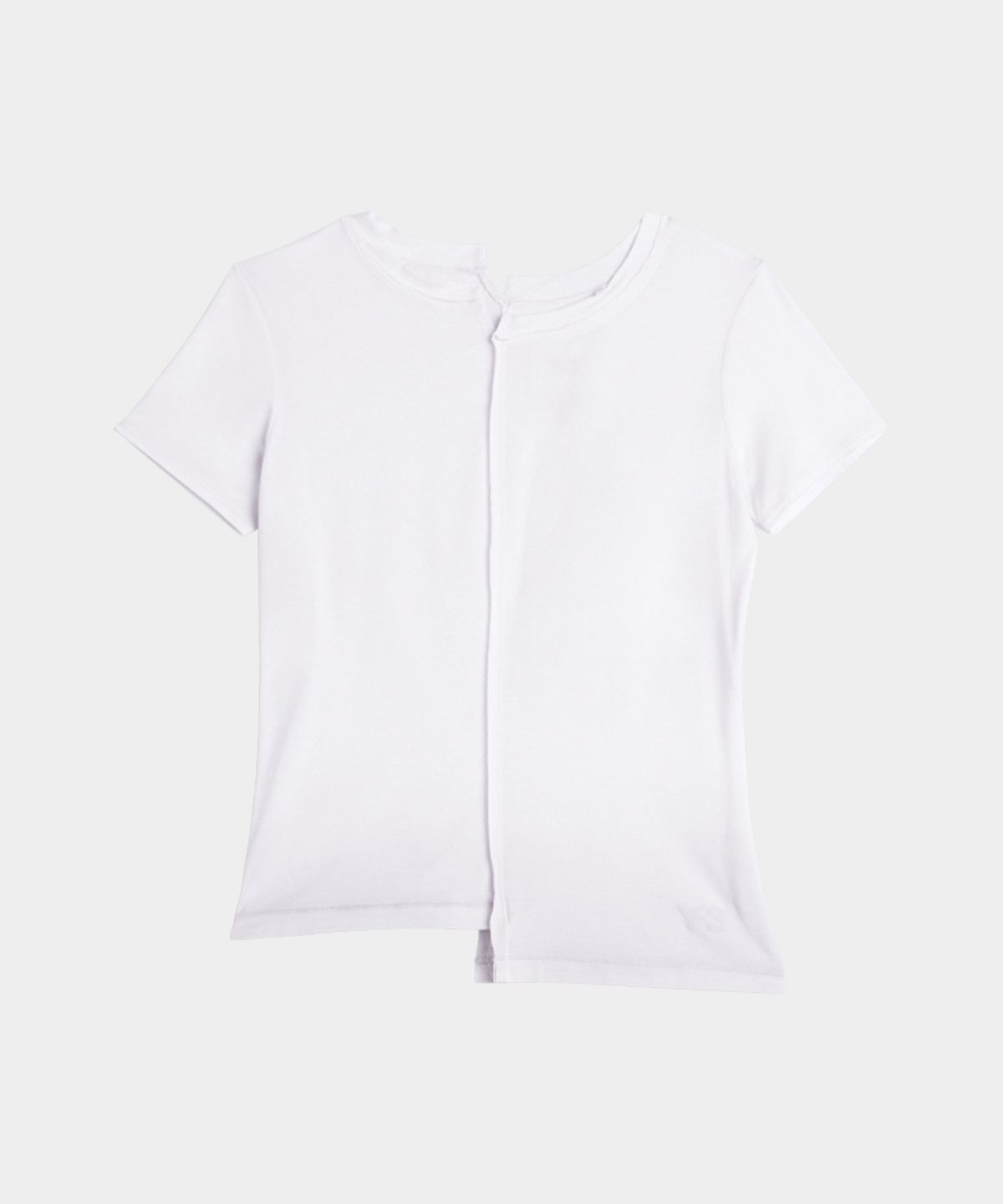 와이쓰리(Y-3) (W) 딥 다이 피티드 티셔츠 화이트 W DD FTD TEE CHALK WHITE