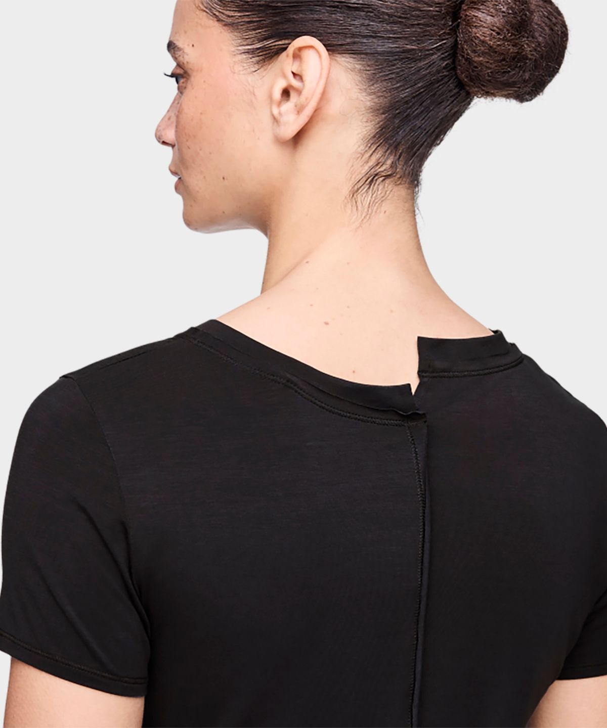 와이쓰리(Y-3) (W) 딥 다이 피티드 티셔츠 블랙 W DD FTD TEE BLACK