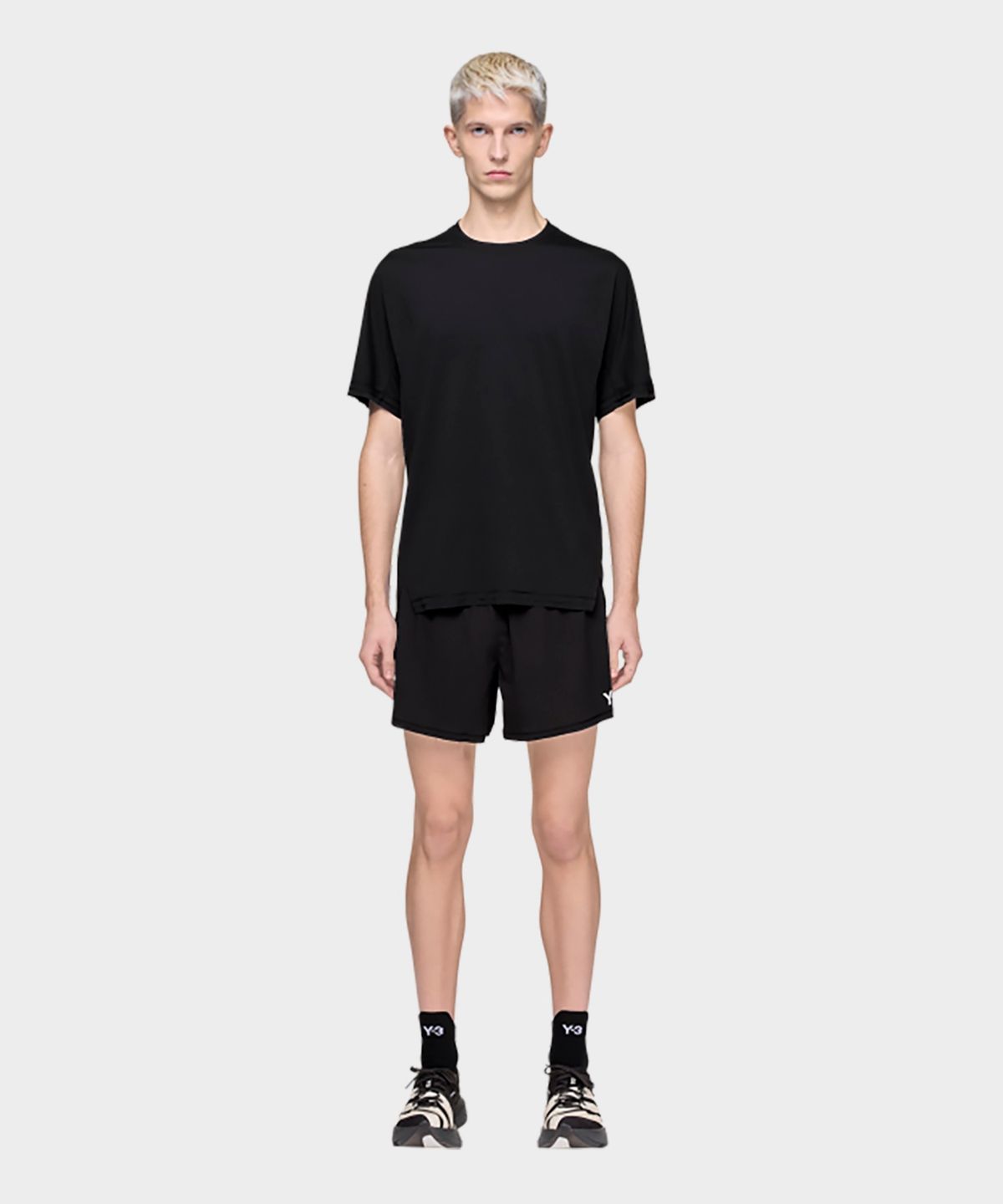 와이쓰리(Y-3) (M) 러닝 쇼츠 블랙 M RUN SHORTS RC BLACK