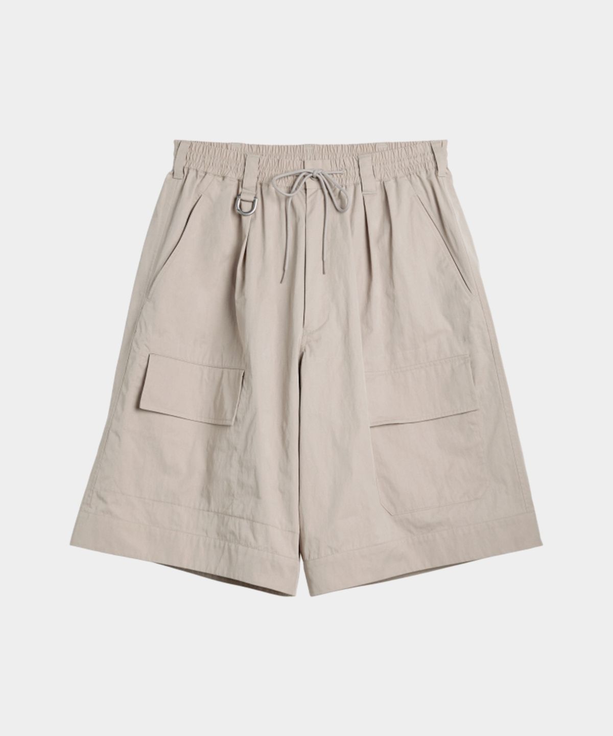 와이쓰리(Y-3) (M) 와이드 레그 쇼츠 라이트 브라운 M WL SHORTS LIGHT BROWN