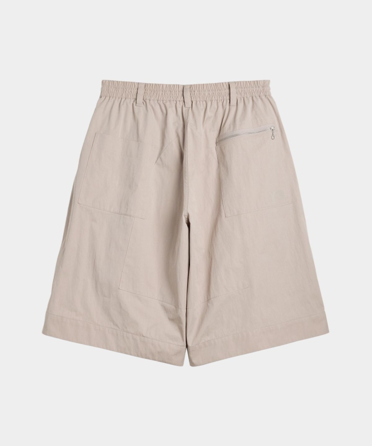 와이쓰리(Y-3) (M) 와이드 레그 쇼츠 라이트 브라운 M WL SHORTS LIGHT BROWN
