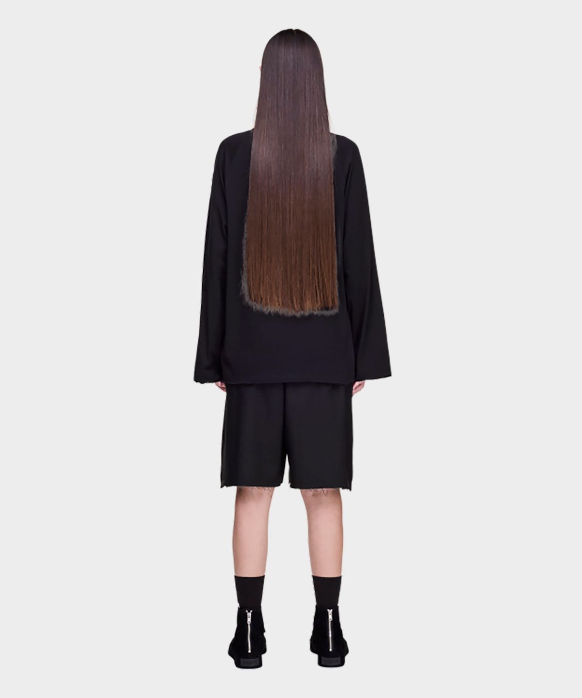 와이쓰리(Y-3) (W) 스포츠 유니폼 로우 컷 3S 쇼츠 블랙 SU RC 3S SHRT BLACK