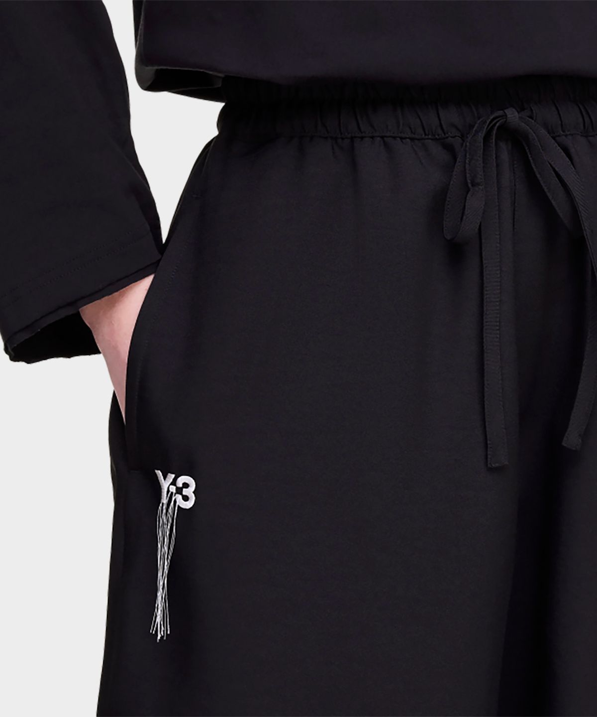 와이쓰리(Y-3) (W) 스포츠 유니폼 로우 컷 3S 쇼츠 블랙 SU RC 3S SHRT BLACK