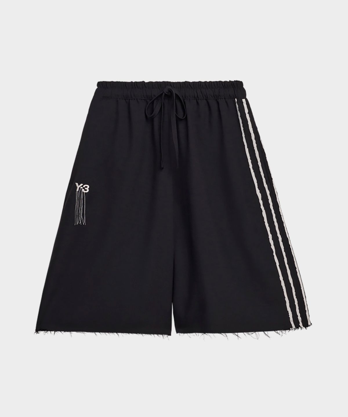 와이쓰리(Y-3) (W) 스포츠 유니폼 로우 컷 3S 쇼츠 블랙 SU RC 3S SHRT BLACK