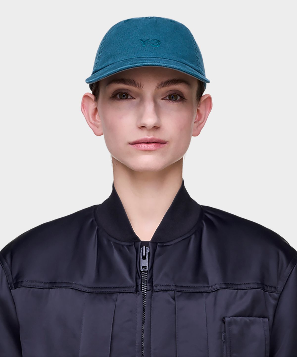 와이쓰리(Y-3) (U) 대드 캡 그린 Y-3 DAD CAP AURORA IVY