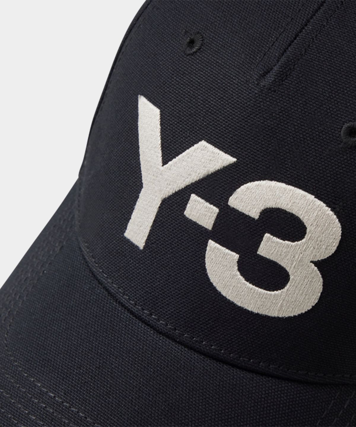 와이쓰리(Y-3) (U) 로고 캡 블랙 Y-3 LOGO CAP BLACK/TALC