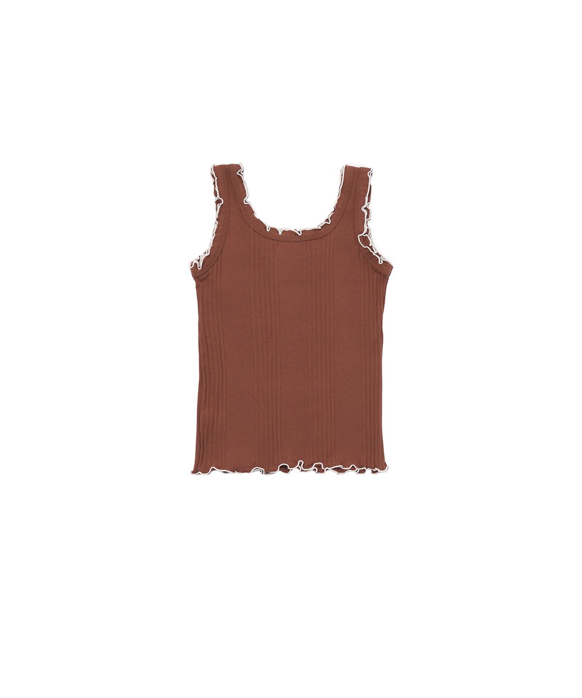 노브포에티(NOVE POETI) LAVI SLEEVELESS BROWN