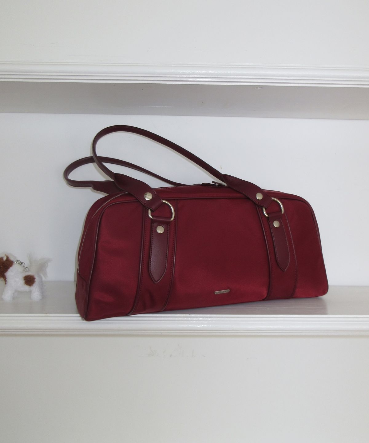 라츠유(LOTSYOU) Vivi Boston Bag WINE