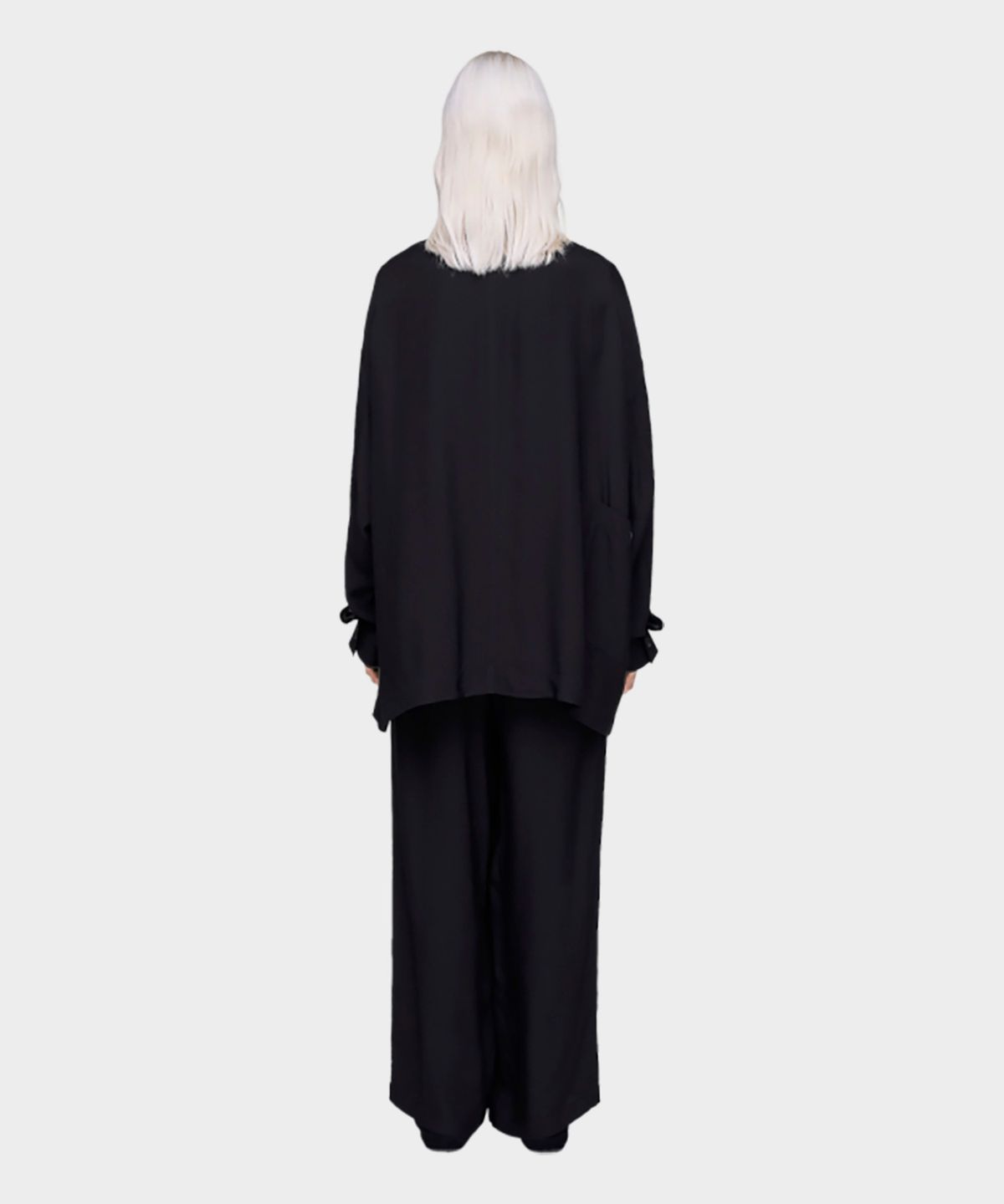 와이쓰리(Y-3) (W) 스트레이트 레그 팬츠 블랙 W UT WL PNT BLACK