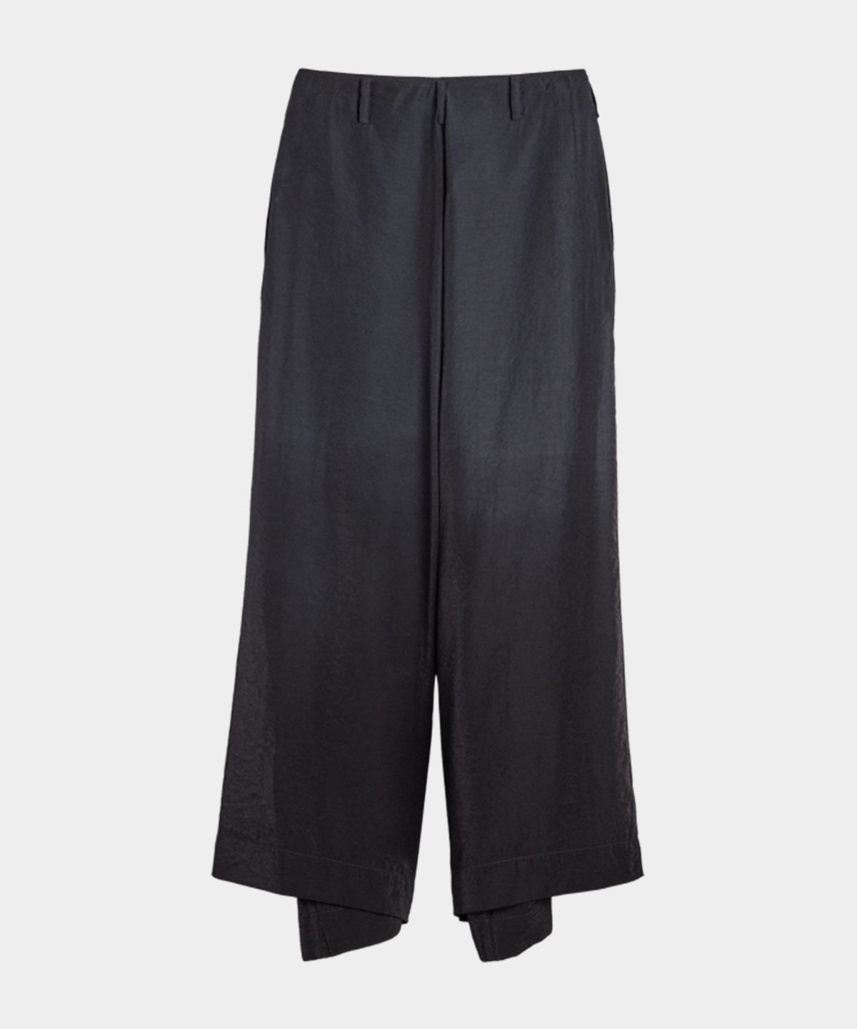 와이쓰리(Y-3) (W) 유틸리티 딥 다이 와이드 팬츠 블랙 W UT DD WID PNT BLACK/NIGHT GREY
