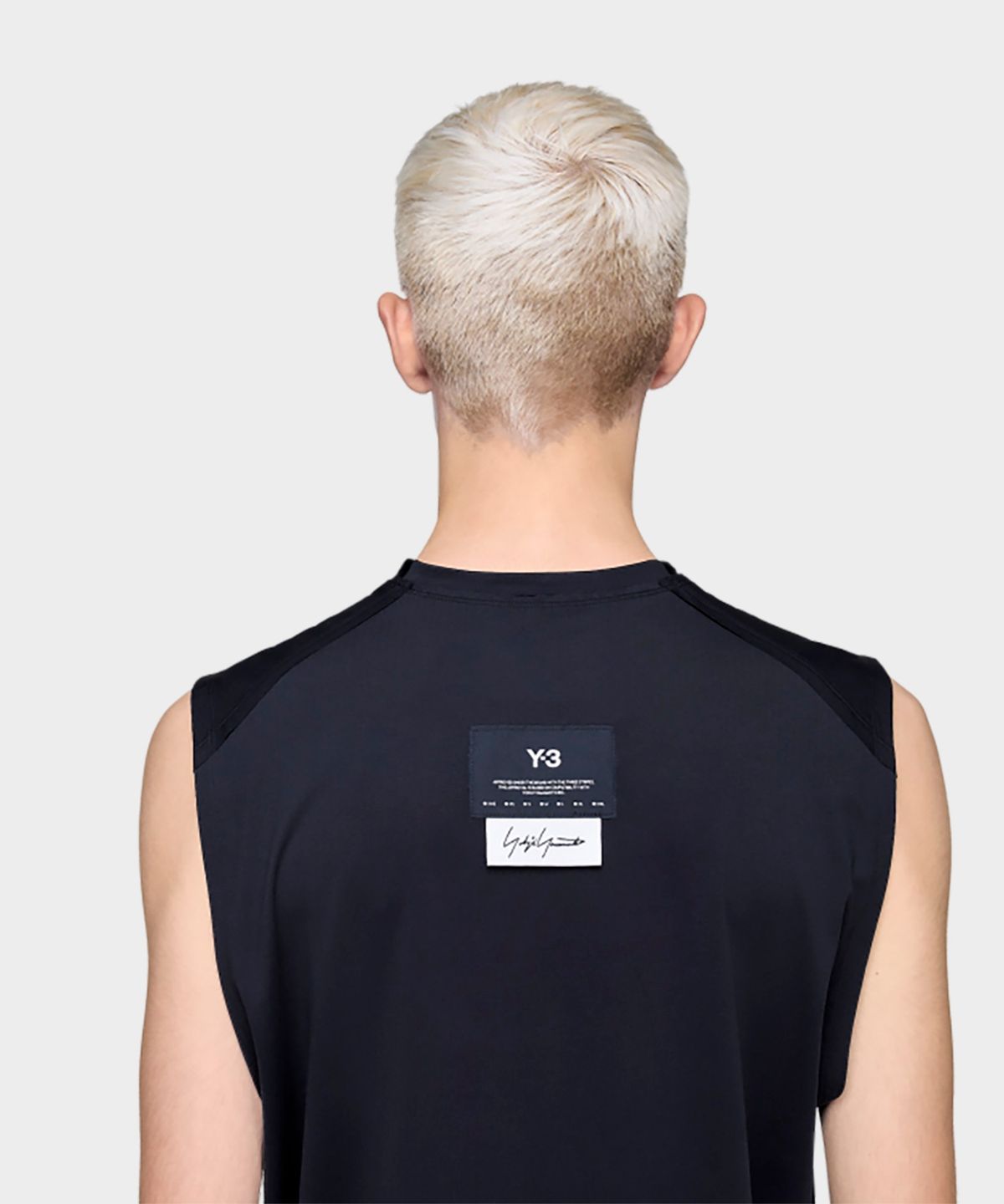 와이쓰리(Y-3) (M) 러닝 탱크 탑 블랙 M RUN TANK RC BLACK