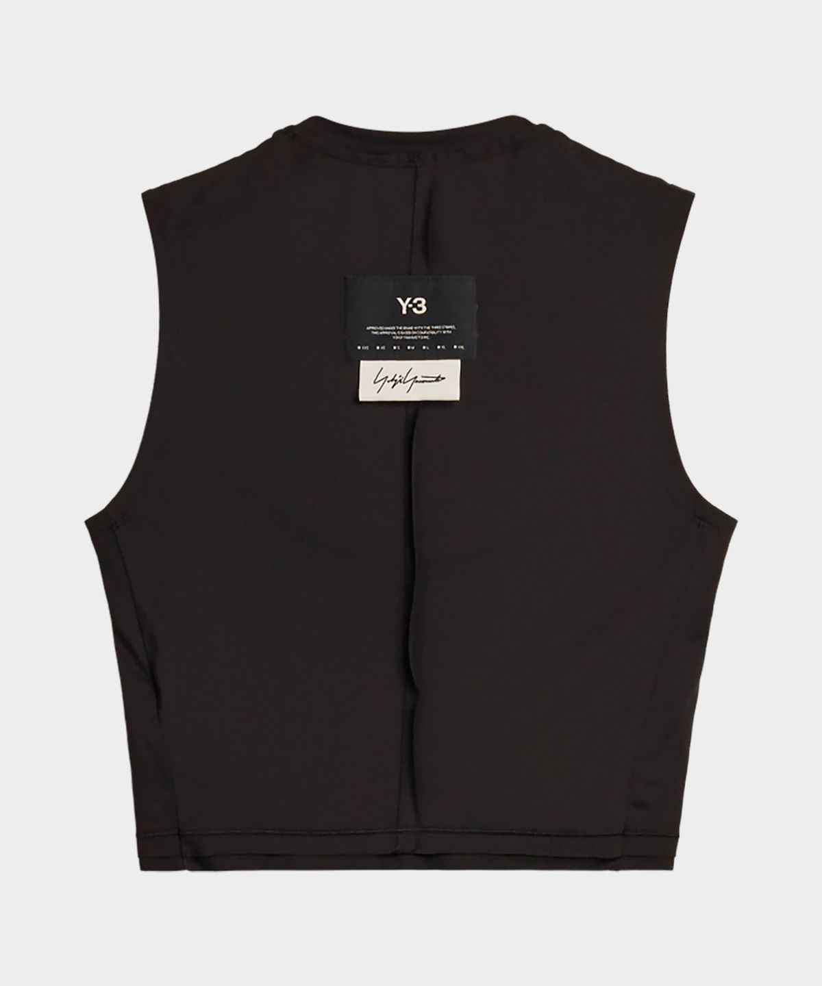 와이쓰리(Y-3) (W) W 러닝 크롭 탱크 탑 블랙 W RUN C TANK RC BLACK
